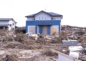 東日本大震災にも耐えた、奇跡の基礎工法