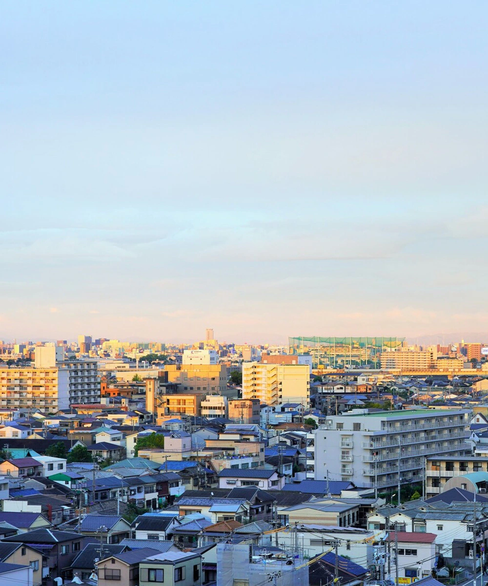 北摂エリアの自社分譲地100区画以上保有